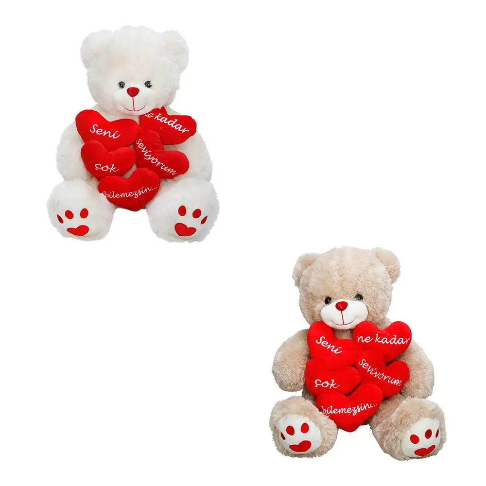 Sunman love message plush bear 45 cm. 1 pcs price