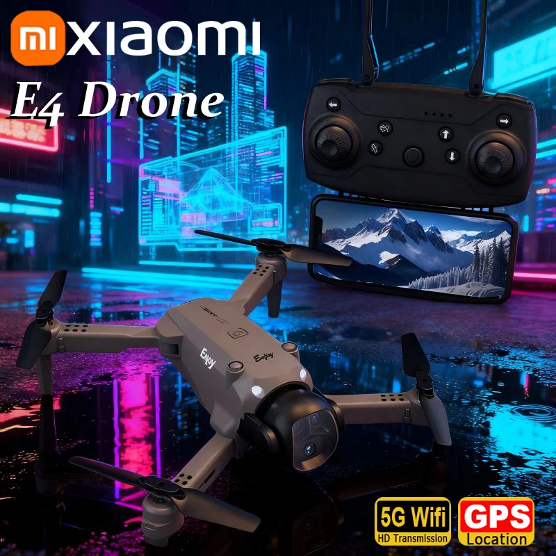 Xiaomi E4 8K طائرة بدون طيار احترافية واسعة الزاوية HD 1080P كاميرا WiFi FPV ارتفاع عقد طوي RC الطائرة بدون طيار رباعية الدوار هليكوبتر الطيران #1