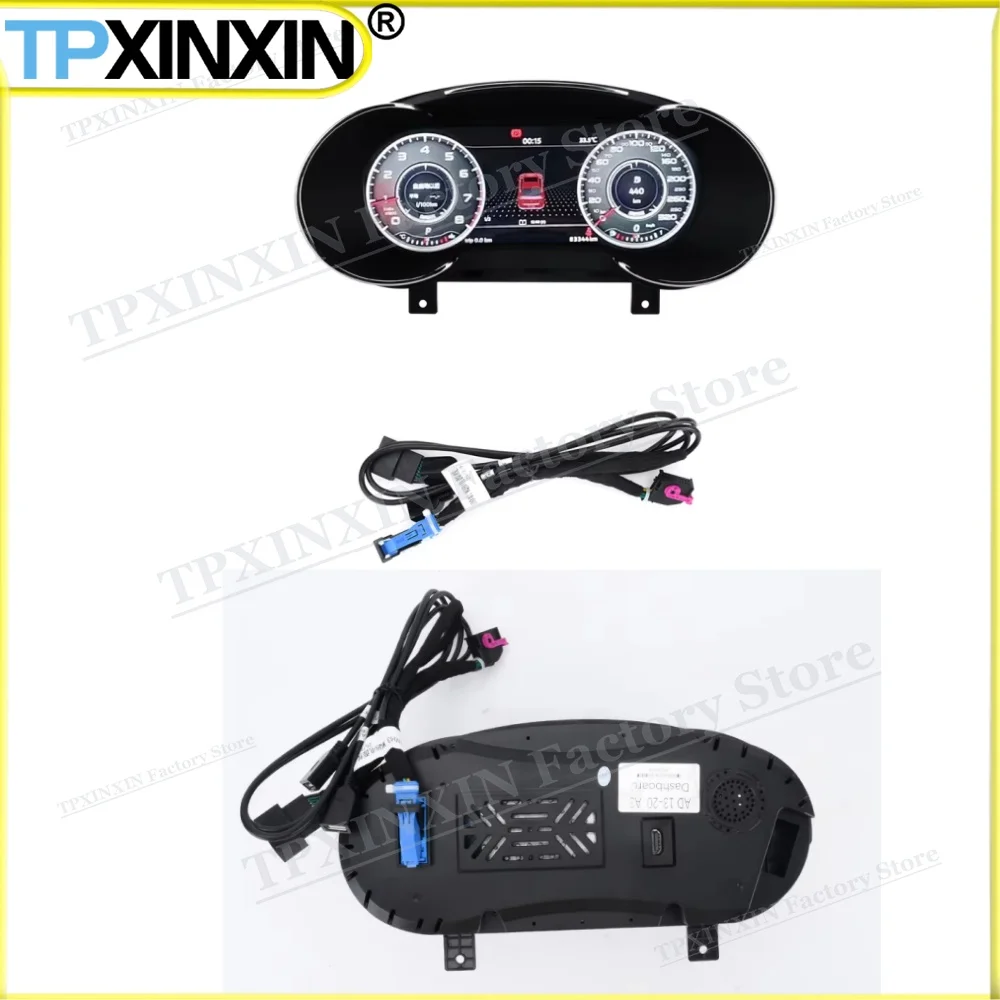 

Автомобильный цифровой приборный щиток Auto Gauge Linux для Audi A3 2014-2020 с LED-дисплеем, виртуальной панелью приборов и аудиоустройством