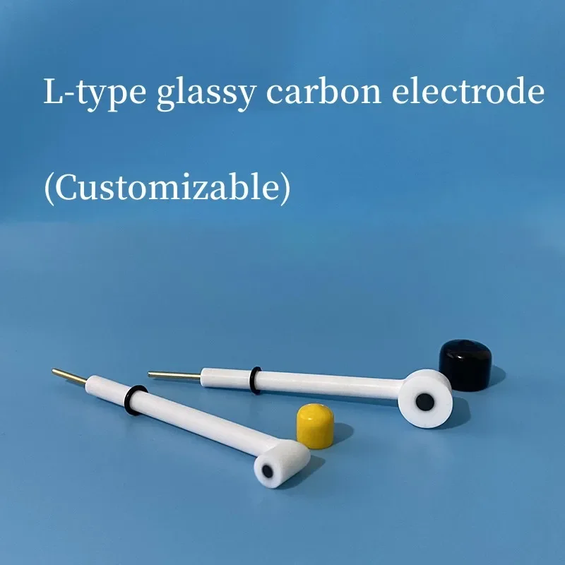 L-type Glassy Carbon Disk Electrode 3mm 4mm 5mm ( In Japan) Auxiliary Electrode Can Be Invoiced