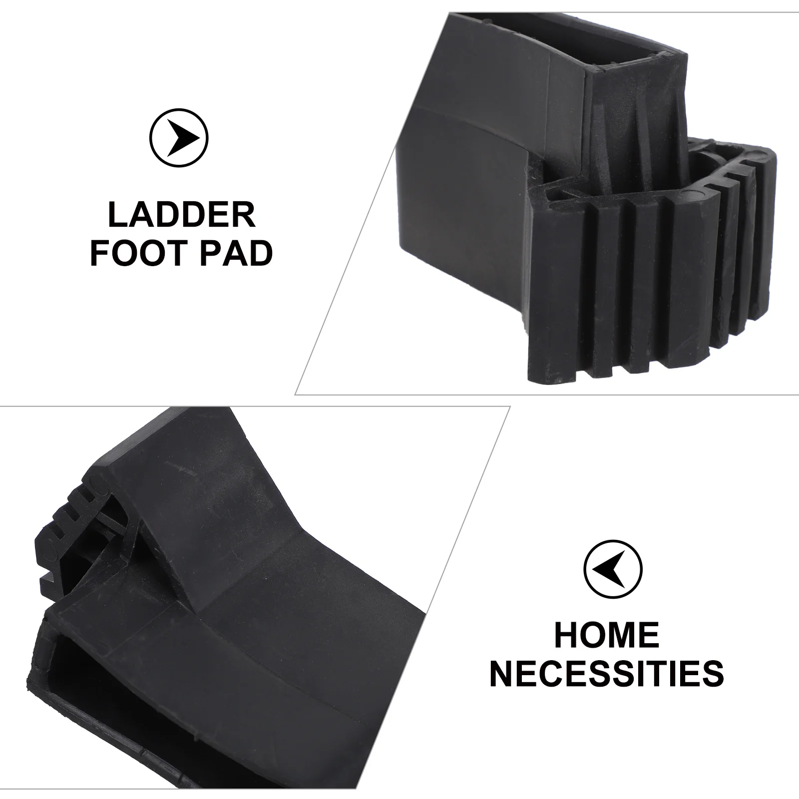 

5pcs Ladder Feet Protector Covers Non-Slip Pads For Folding Telescopic Ladders Floor Protection Ladder Accessories Building
