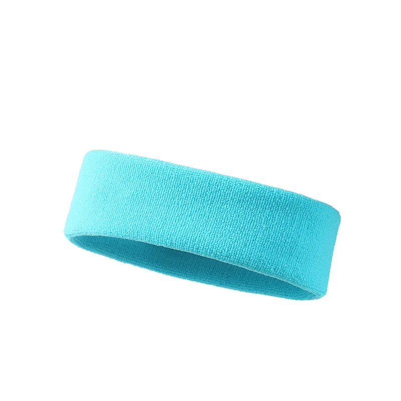 Elastic solid  widened professional anti sweat headband sport hairband hair accessories Running cycling outdoor sports sweatb