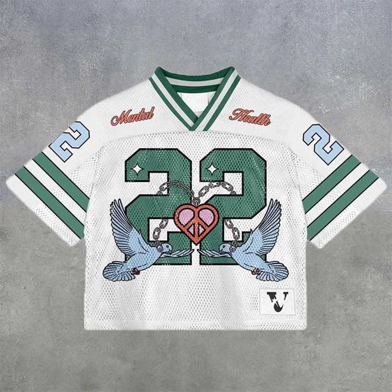 Cross-border best-selling men's T-shirts in the US, Brazil and Russia, extra large sizes, retro 3D football jerseys T-shirts