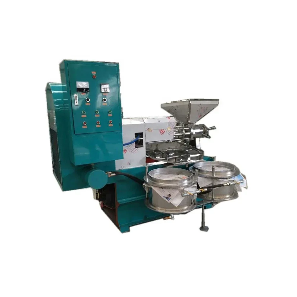 Cold Nuts Cotton Peanut Sunflower Soybean Sesame Seed Expeller Presser Extractor Coconut Oil Press Machine With Oil Filter