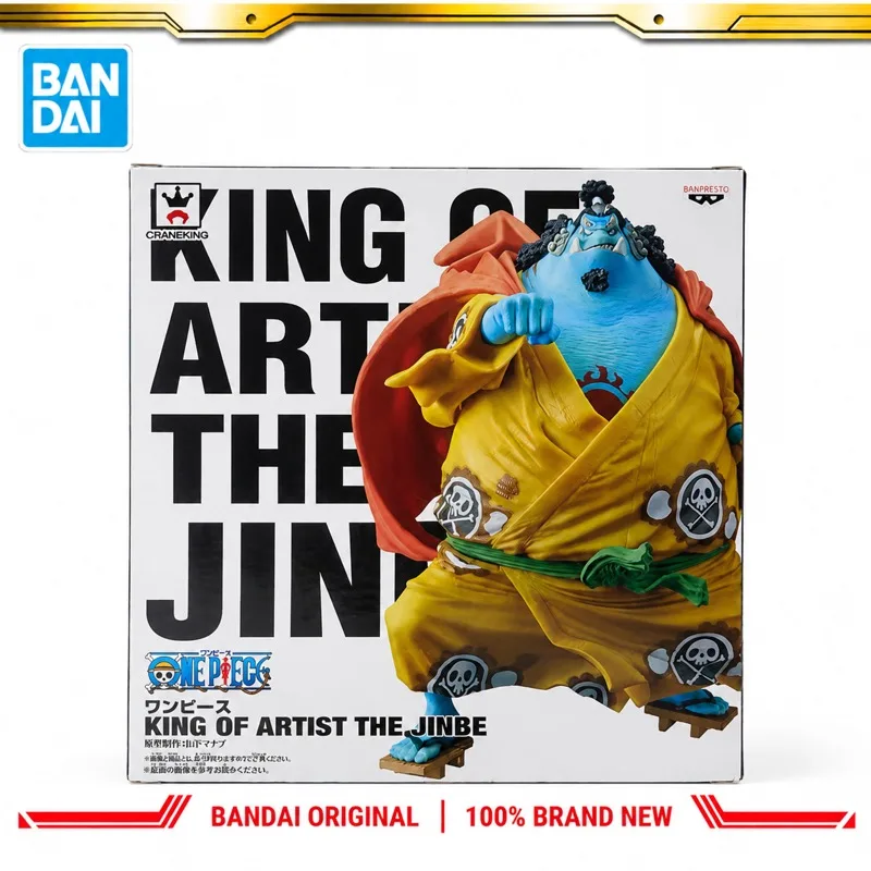 

In Stock Bandai Original Banpresto One Piece Jinbei Action Figure Model Doll Brand New Boxed Anime Characters Toys Model Garage