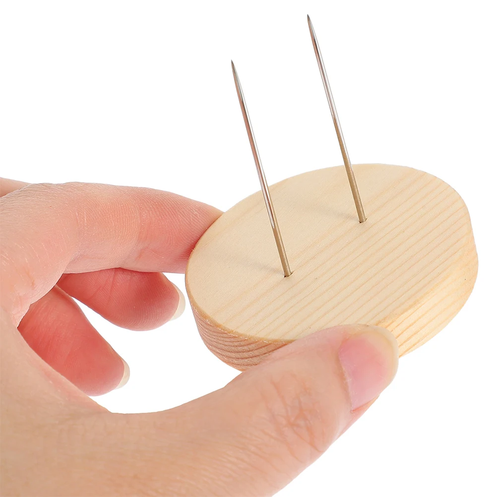 

12 Pcs Crochet Display Stand Support Brackets Wood Storage Accessories Clay Showing