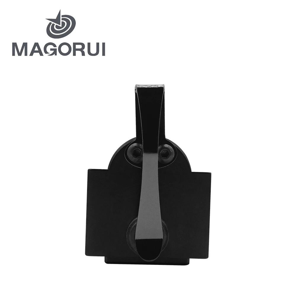 Tactical  Heavy Duty Magnetic Pocket Magazine Belt Clip Mag Holder for Hunting Airsoft  Double Stack Pistol 9mm / .40