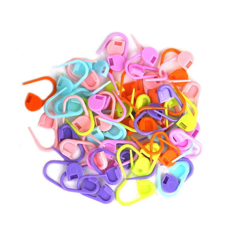 20/50Pcs Mix Color Knitting Tools Locking Stitch Markers Crochet Latch Marker Pin