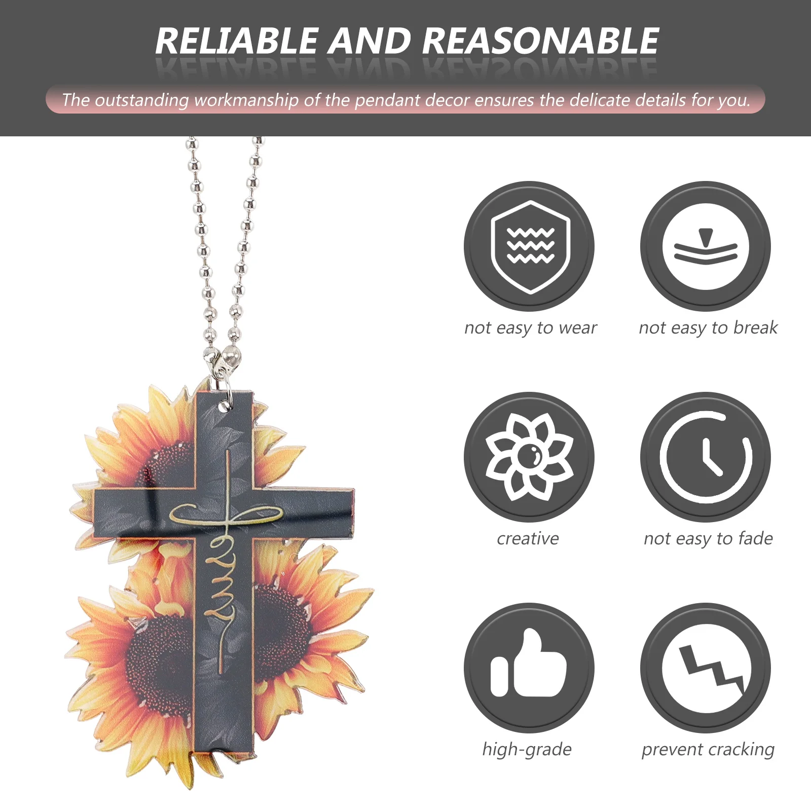 

Rearview Mirror Pendant Hanging Accessories Universal Car Cute Ornament Mirrors for Cars Charm Decoration