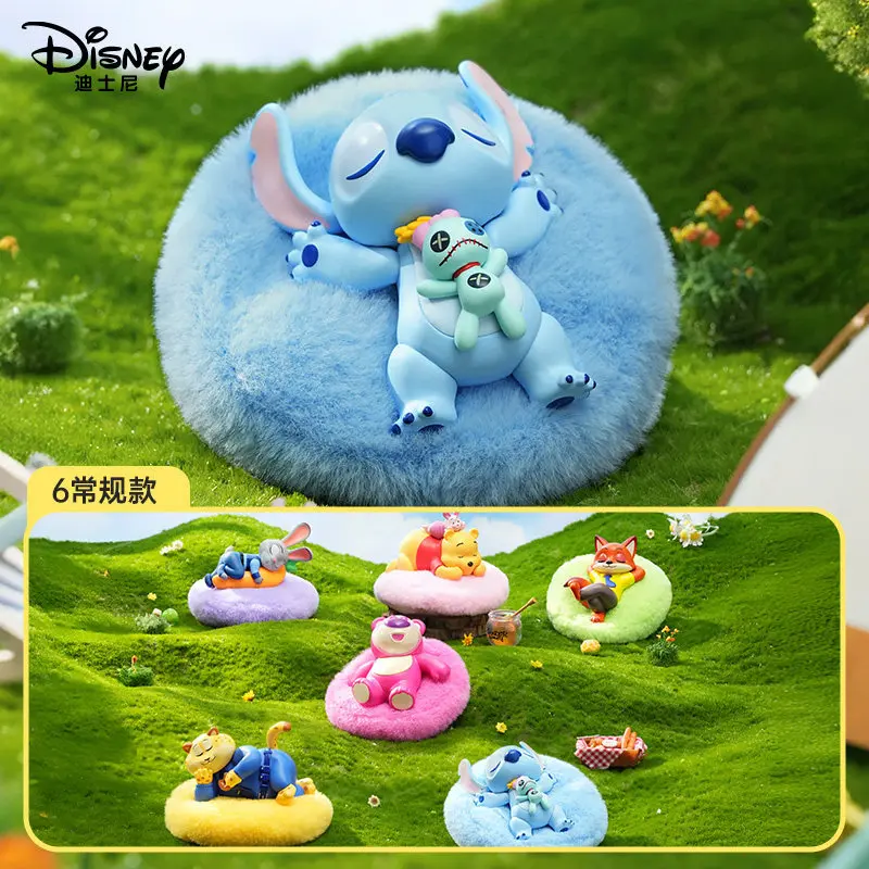 

Disney Stitch Decorative Ornament Blind Box Scented Sachet Refrigerator Magnet Home Desktop Decor Birthday Gift