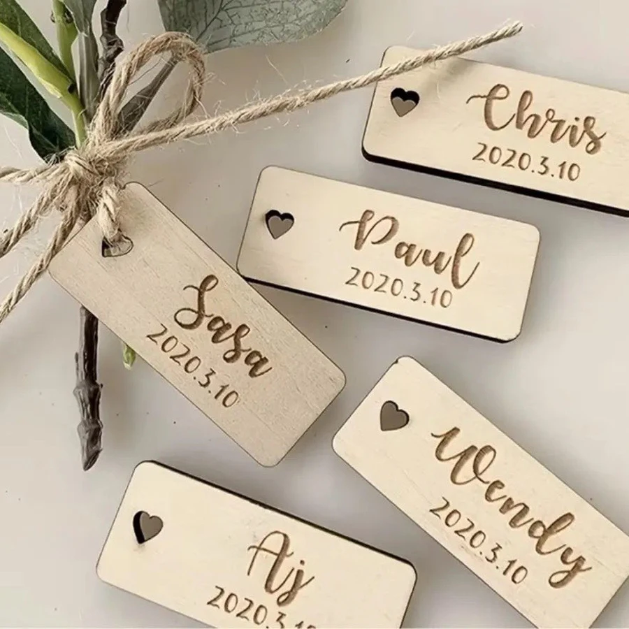 DIY Customizable Small Pendant Tag - Personalized Name And Label Engraving Jewelry Accessories