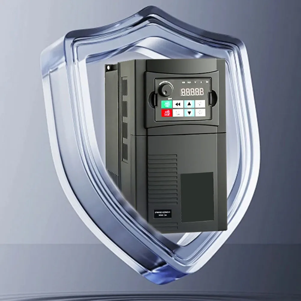 2.2KW 380VAC VFD Controller Three-Phase Input Output for Industrial Fans Pumps and CNC Machine Retrofit Projects