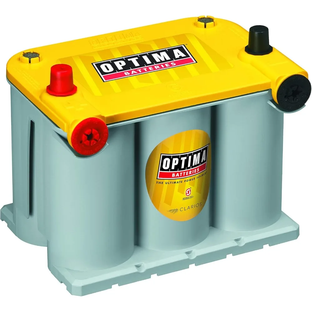 Batteries High Performance D75/25 YellowTop Dual Purpose Sealed AGM Car, Truck and SUV Battery, 620 CCA, Dual Terminal