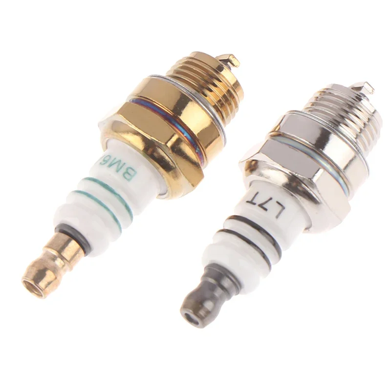 

BM6A Spark Plug Replacement - Compatible with 2-Stroke Lawn Mowers & Strimmers, High Performance Glow Plug for Small Engines