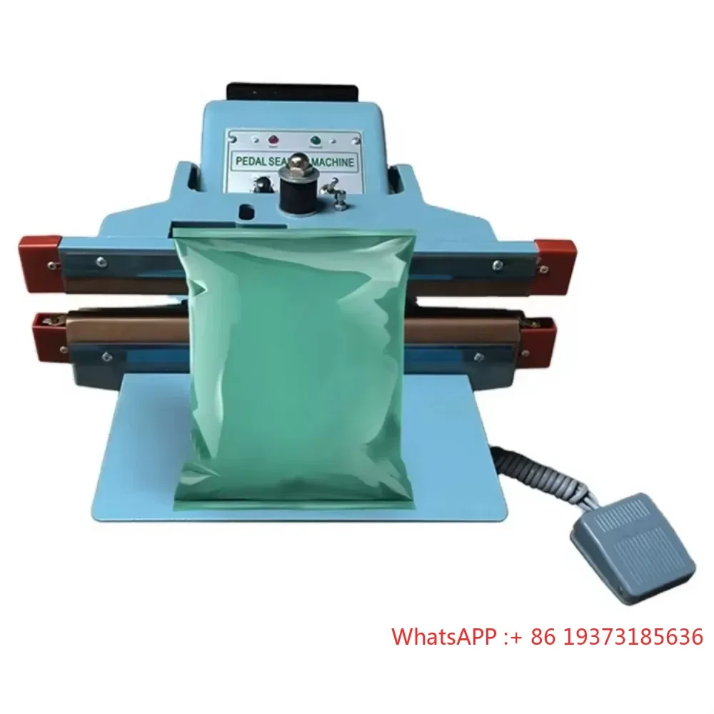 CH-450X2 Pneumatic Aluminum Pulse Sealing Machine Desktop Foot Bag Sealing Machine