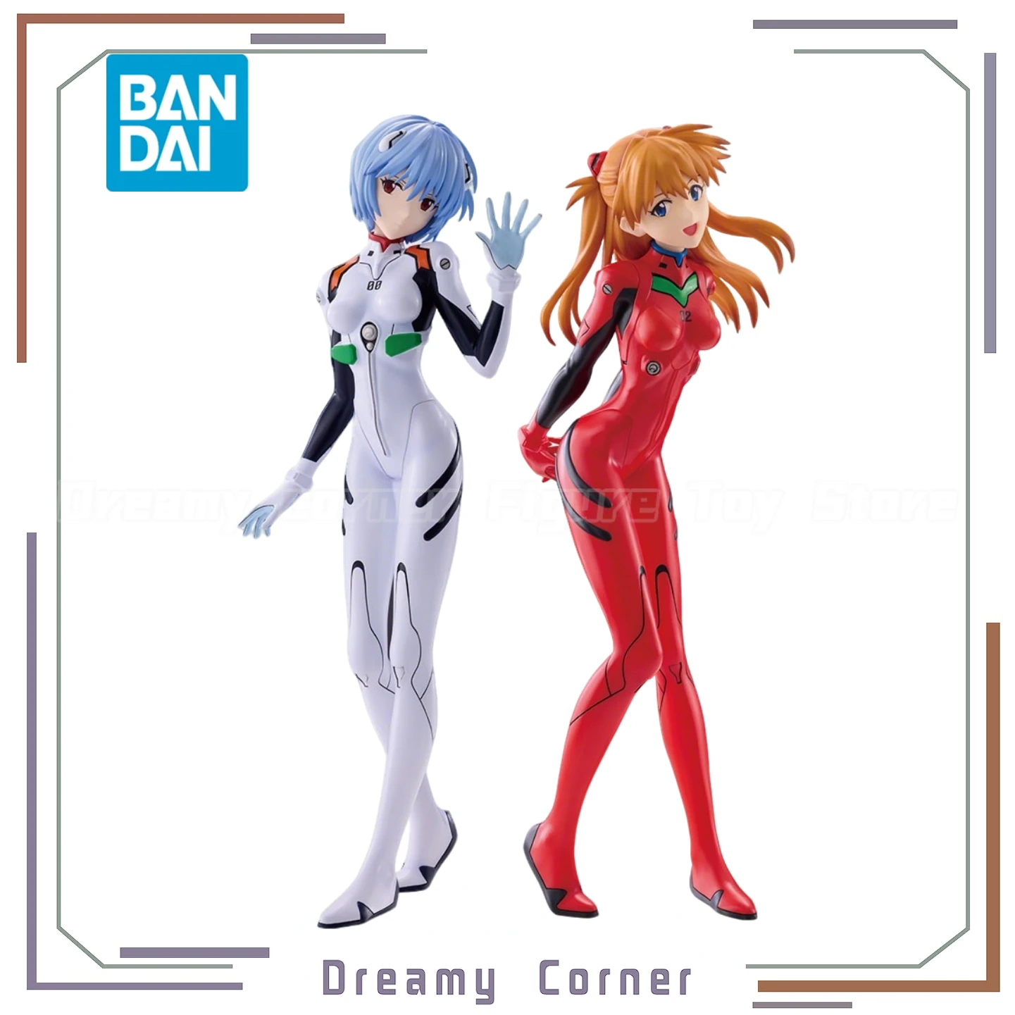 

【In Stock】BANDAI Ichiban Kuji‌ EVA 30th Anniversary C Prize REI AYANAMI D Prize Soryu Asuka Langrey Anime Figure