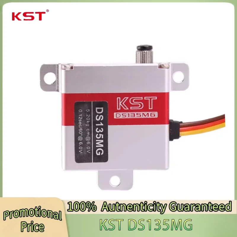 

Цифровой сервопривод KST DS135MG с металлическим редуктором, 23 г, 5.2 кг, 0.12 с, для радиоуправляемых моделей планеров, 5 мм, 25T. Заказать.