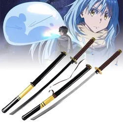 104cm Rimuru Tempest Katana Ninja Knife Anime Reincarnated Slime Cosplay Prop Sword Real Size Japanese Katana Samurai Sabre Toy