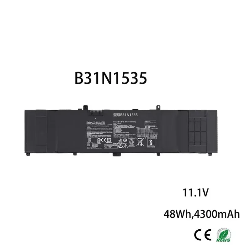 

100% Оригинальный аккумулятор 4300 мАч для ноутбука ASUS B31N1535 U310UQ UX310 UX310UA UX310UQ UX410 UX410UQ U3000UQ U4000U RX310U RX410U