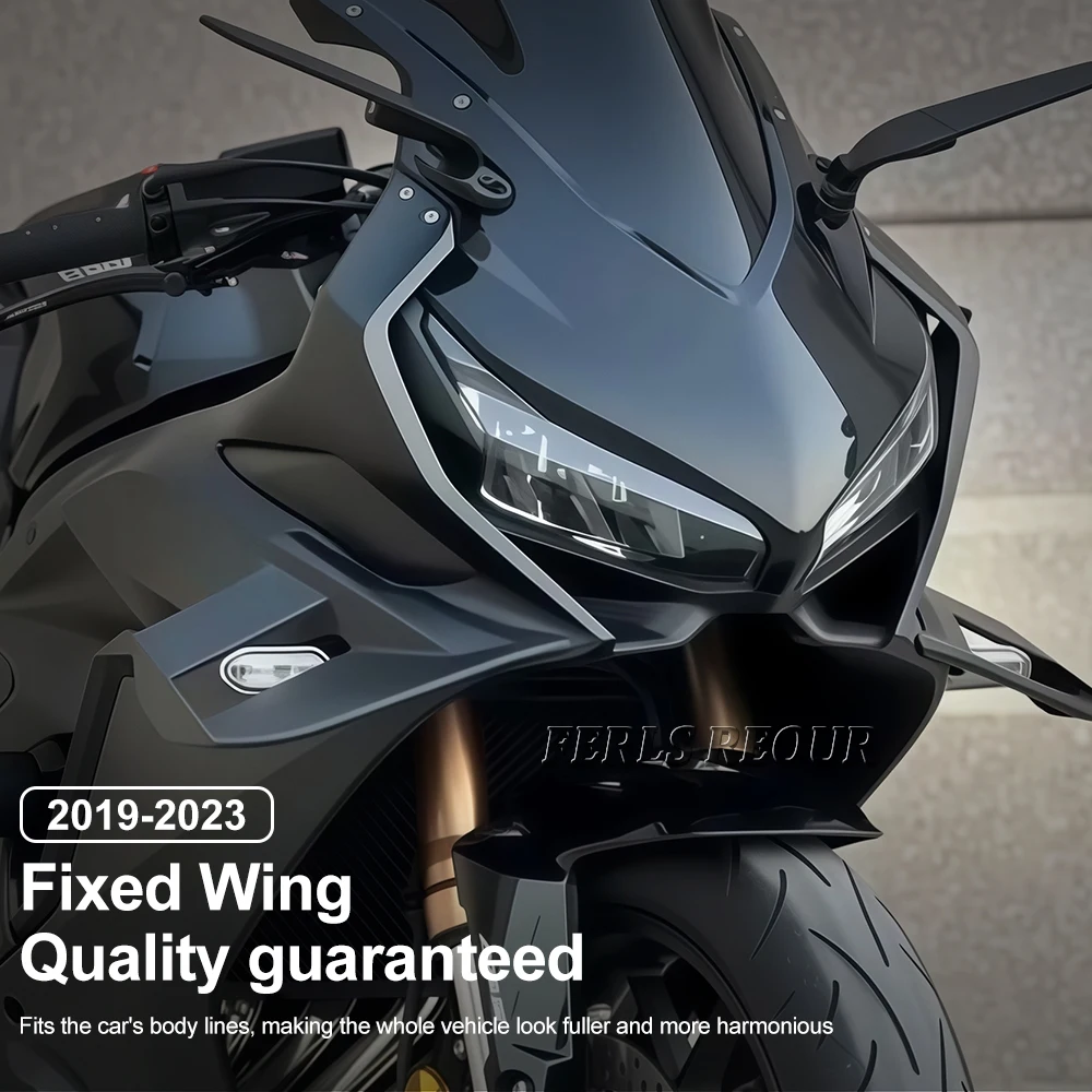 For CBR650R CBR 650 R 2019-2023 Motorcycle Cowl Trim Wing Fairing Fixed Winglet Protective Enclosure On Both Sides Spoiler