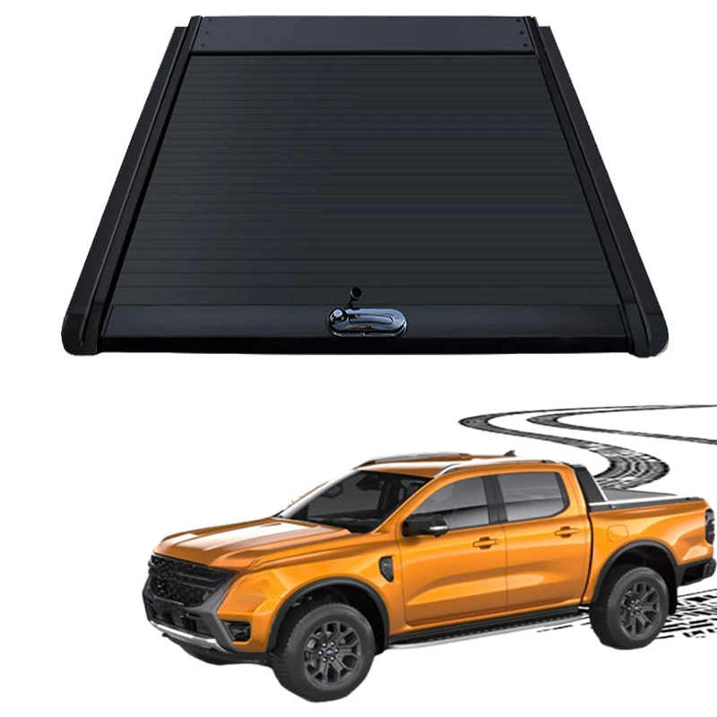 

Aluminum Hard Retractable Truck Pickup Bed Cover for Hilux Roo Vigo Tundra Taoma V6 V8 4WD