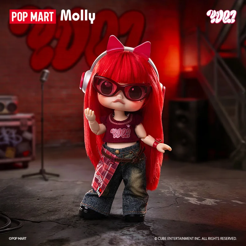 POP MART MOLLY X YUQI 1/8 ACTION FIGURE Series Blind Box Co