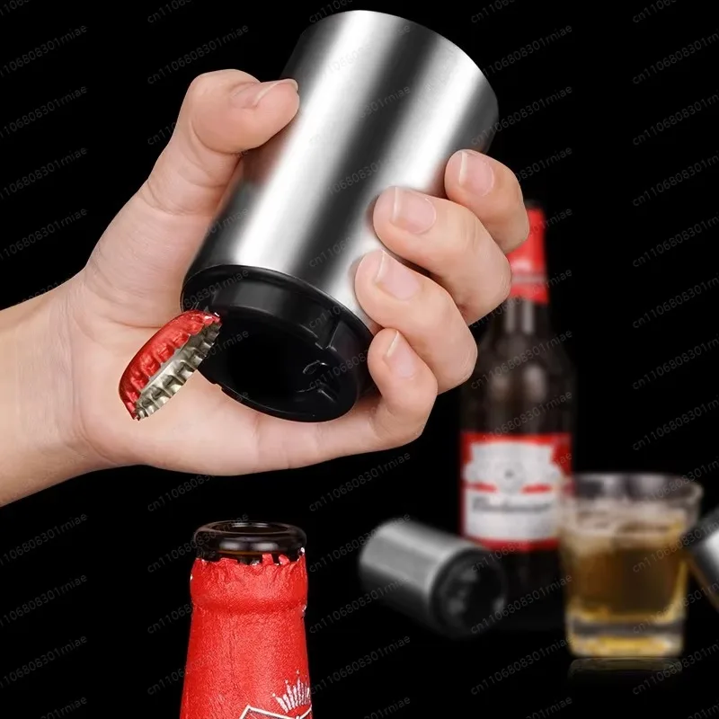 Beer bottle opener Press-type non-marking automatic personalized creativity Douyin wine opener bottle opener Beer screwdriver