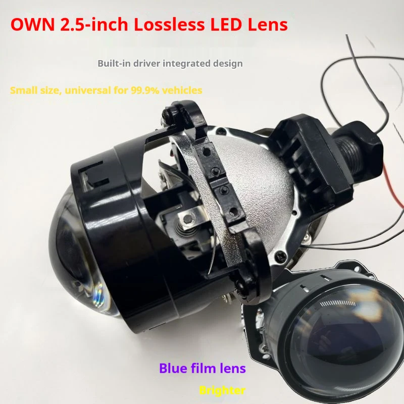 

OWN 2.5 Inch LED Dual-beam Lens Headlight for Cars And Electric Motorcycles Seamless Installation Car & Motorcycle Lighting