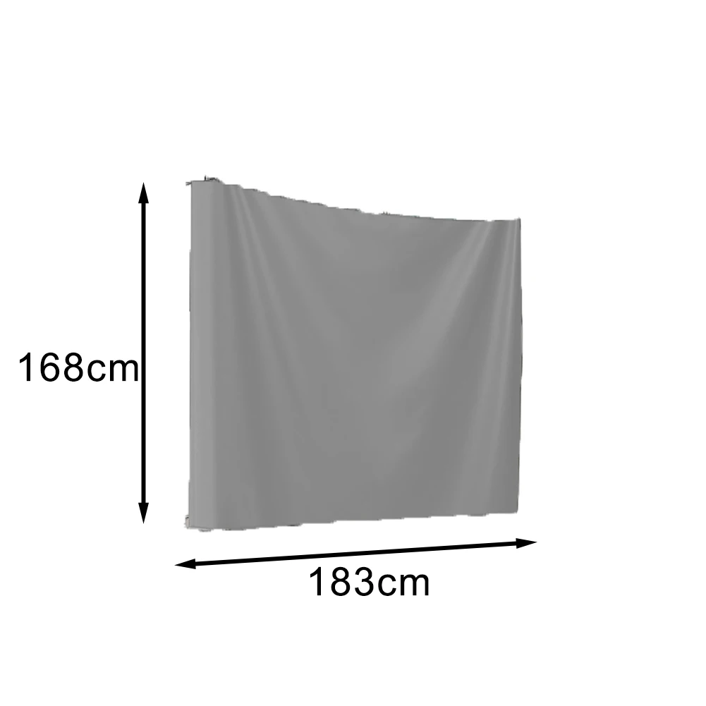 

Водонепроницаемая штора для душа на открытом воздухе, обеспечивающая конфиденциальность, из ткани Оксфорд 210D, с широким охватом для полной приватности