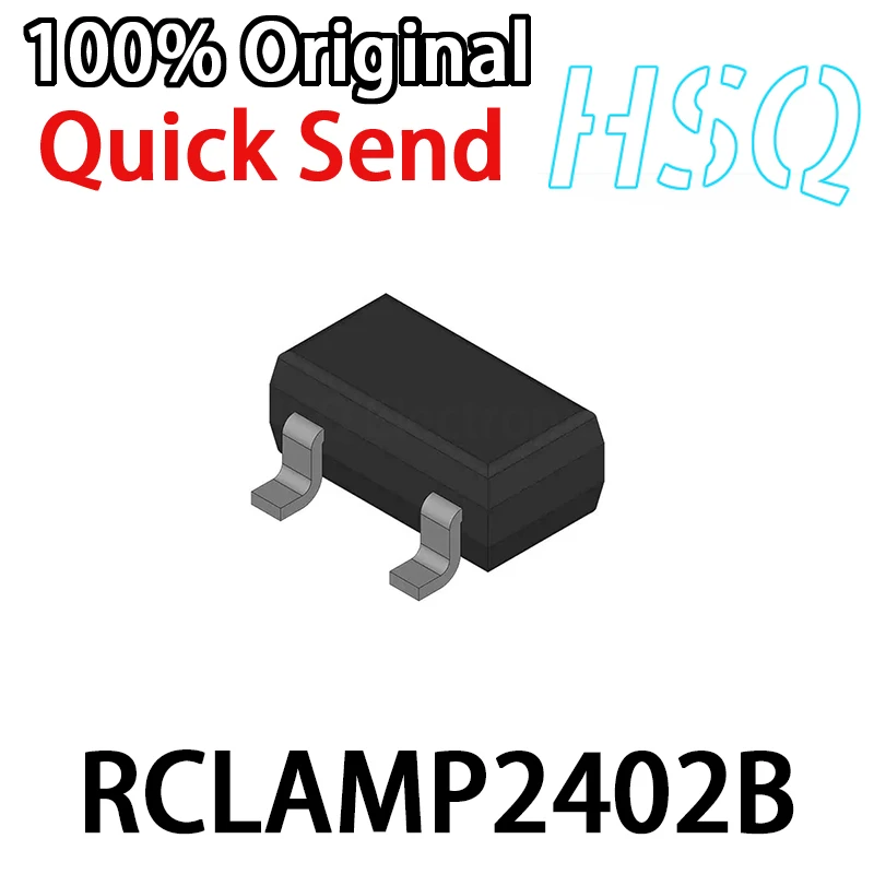 

10 шт. RCLAMP2402B. TCT SOT-523 ESP трафаретная печать P7, оригинальная точка