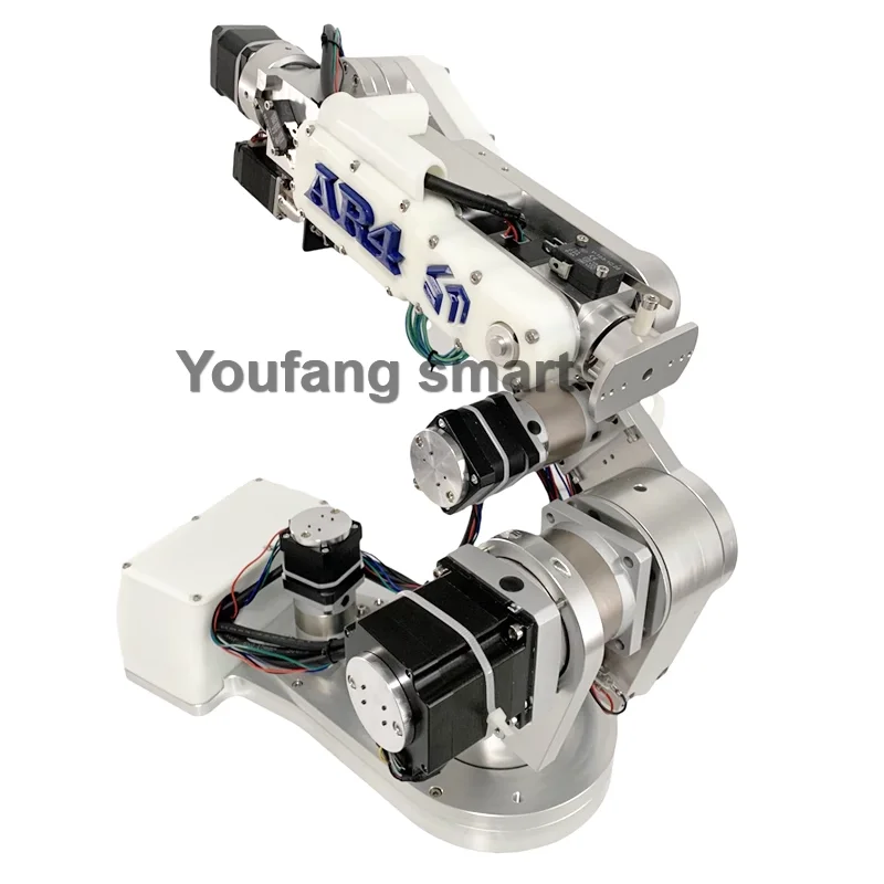 2KG Load 6 Dof Stepping Robotic Arm Frame with Stepper Motor Industrial Mechanical Arm Without Controller for AR4 AI Training