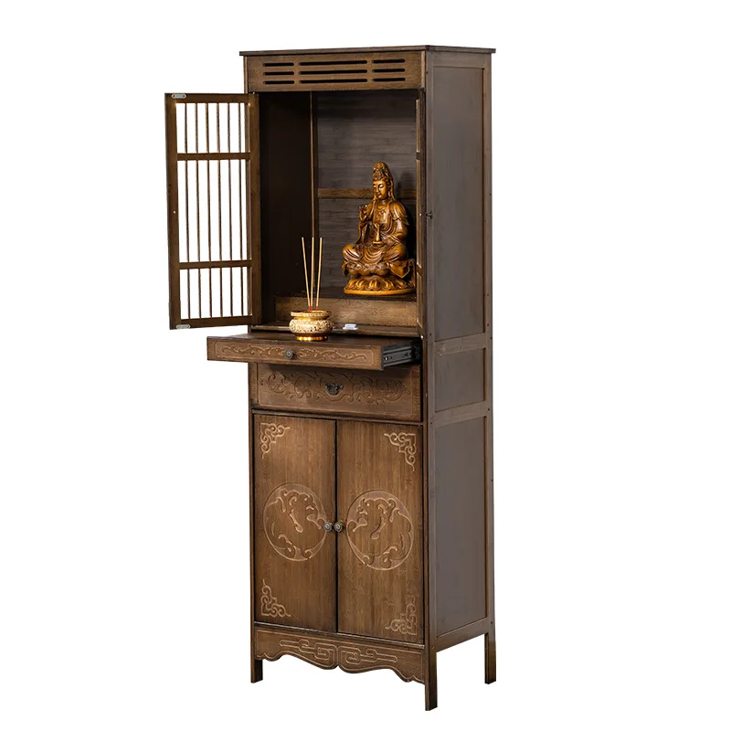 CX Household Incense Shrine Platform Standing Cabinet Buddha Cabinet Shrine Buddha Terrace