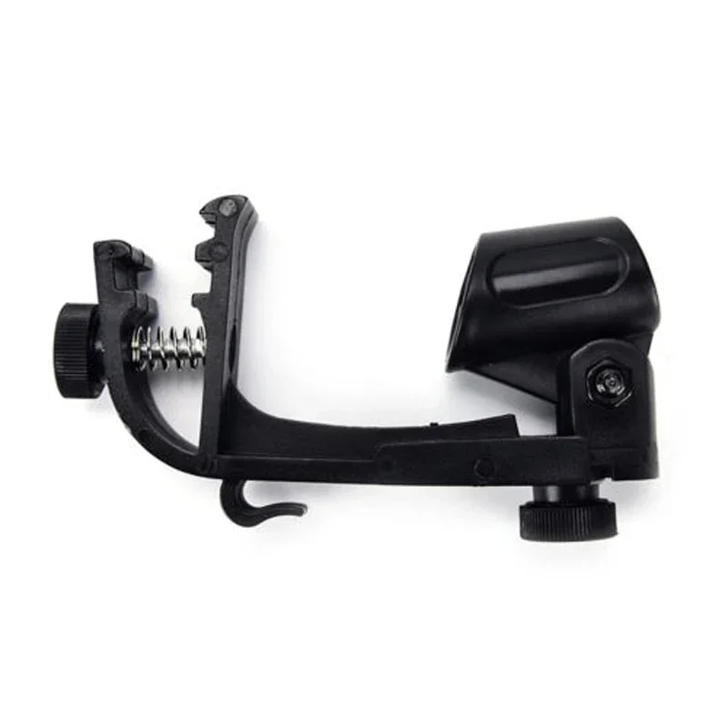 22mm Adjustable Drum Microphone Clip Anti-shock Rim Mount Mic Clamp Holder Easily Mount To Any Rim On Standard Drum Set