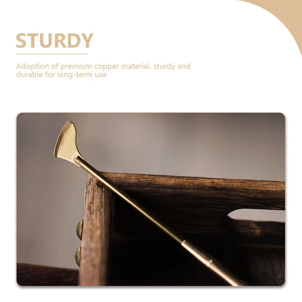 

1Set Incense Making Tools Copper Spoon Shovel Incense Burner Accessories Ceremony Supplies Tea Ceremony Tools