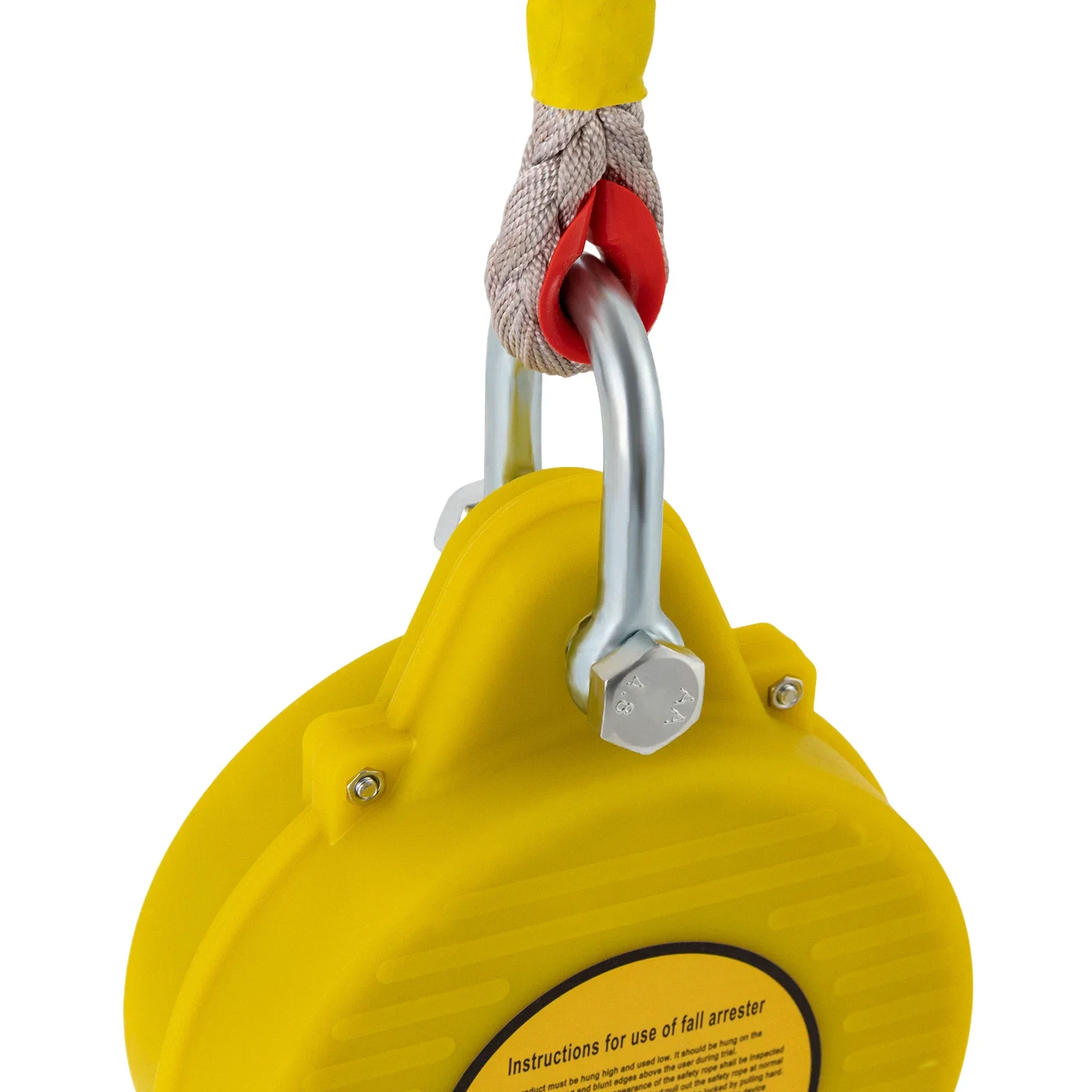 auto-lockFall Arrester, Safety Fall Arrester, Self Retracting Lifeline, 7M Fall Arrester Double Disc Brake System 8900N