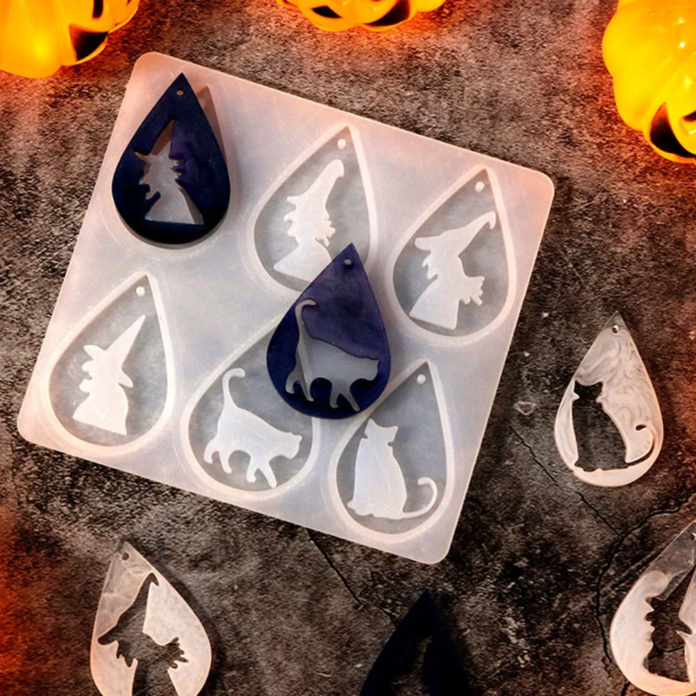 

3 Sets Molds Halloween Accessories Hanging Pendant Mould Handmade Mini
