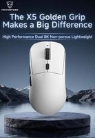 MOTOSPEED X5 Dual-Mode 2.4g Wireless Esports Game Mouse High Performance Paw3395 Lightweight With Charging Dock Darmoshark Mouse