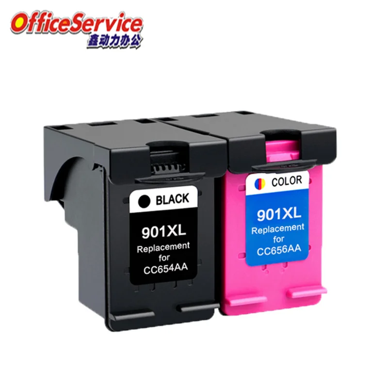 901 Ink Cartridge Compatible For HP901, suit for Officejet J4580 J4524 J4624 J4860 J4580 J4660 J4500 4680 G510 4640 4540 printer