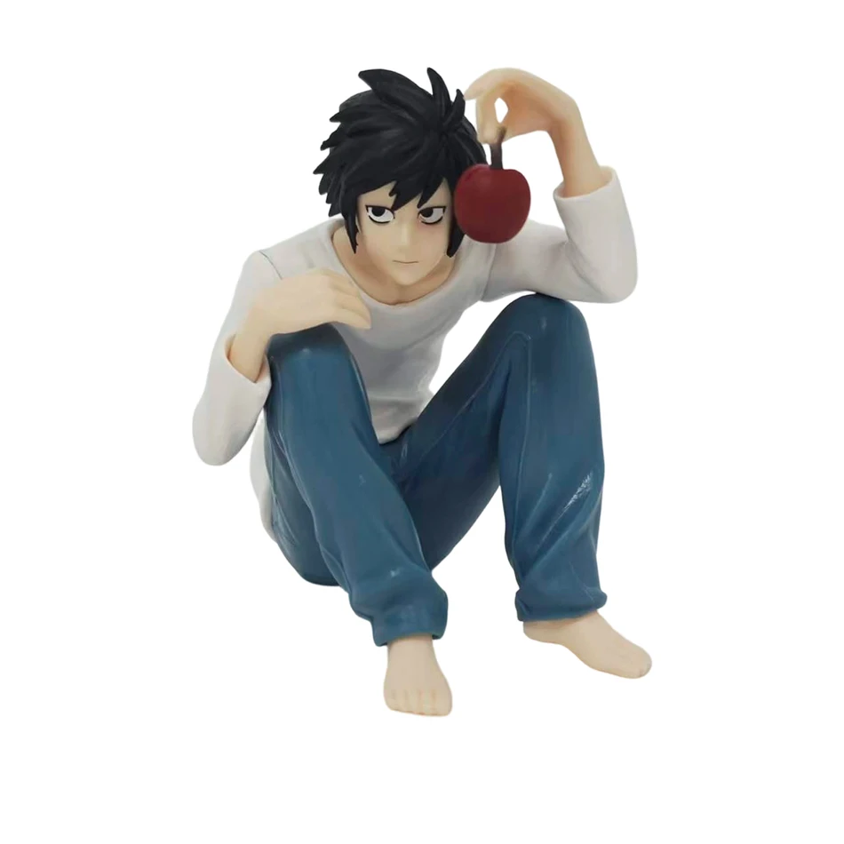 Auf Lager Death Note Anime Figur L·Lawliet Actionfigur PVC Sammlerstück Skulptur Modell Tischdekoration Spielzeug Weihnachtsgeschenke – Detail 4