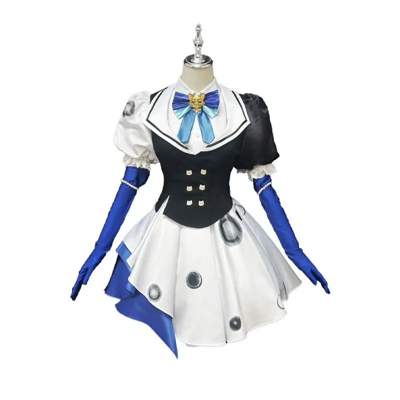 Costume de cosplay Identity V, ensemble complet de la peau « Little Poet Purple Essence », idéal pour une fête d’Halloween sur le thème de l’anime.