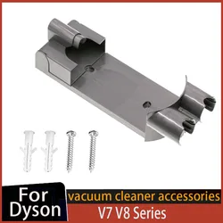 Dyson v7 v8用ウォールマウントアクセサリー真空掃除機ドッキングステーション互換コードフリー充電器ブラケット