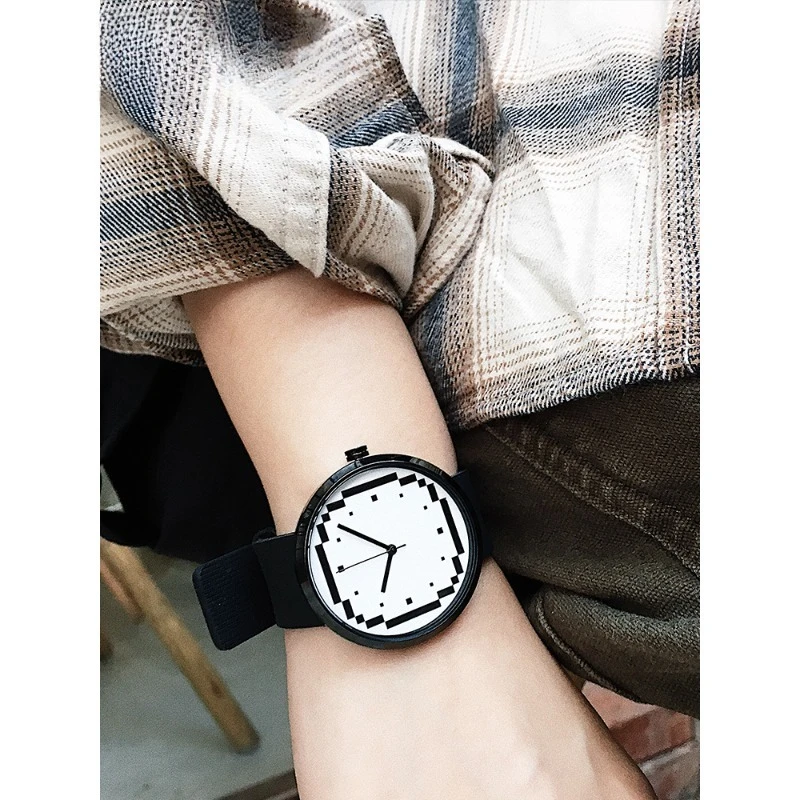 امتحان ساعة كوارتز خاصة لا الإنجليزية لا رسائل الطلاب الذكور والإناث بسيطة الإضافية الرياح الإبداعية الميكانيكية واحدة