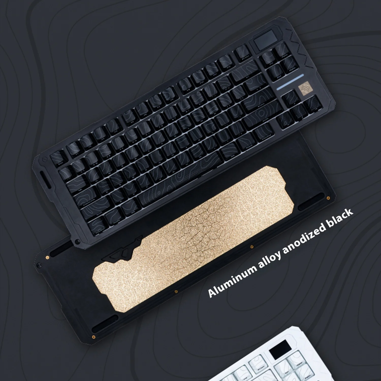 SIKAKEYB HM80HE لوحة المفاتيح المغناطيسية RGB CNC سبائك الألومنيوم لوحة المفاتيح 8k 0.01 مللي متر Gateron المغناطيسي اليشم محور الألعاب Esports لوحة المفاتيح