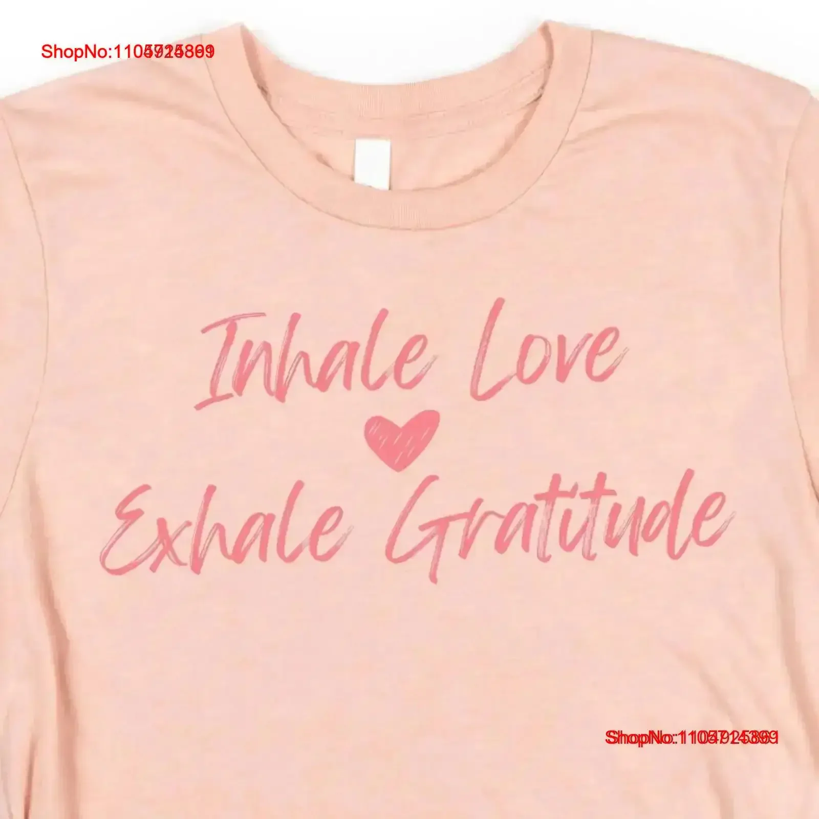 Yoga T Shirt Just Breathe Inhale Exhale Lover Chakras Mandala Namaste Yogi Love vintage Washed Stretched Versatile Breathable