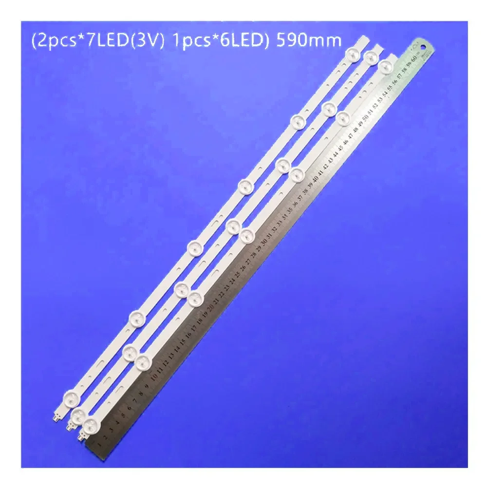 

LED Backlight Strips For Dual DLE-32RW185 DLE32RW185 TV Bars SVS320AA6_6LED_Rev.5 Bands Rulers SVS320AD7_7LED_REV.1 LTA320AP33