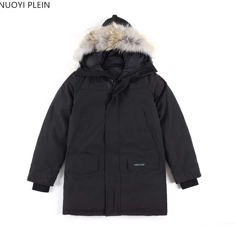 13 Kanadyjska kurtka puchowa Płaszcz męski Parka Ekspedition 95% Biały gęsisty puchowy płaszcz śnieżny Płaszcz męski Kurtka 2602M