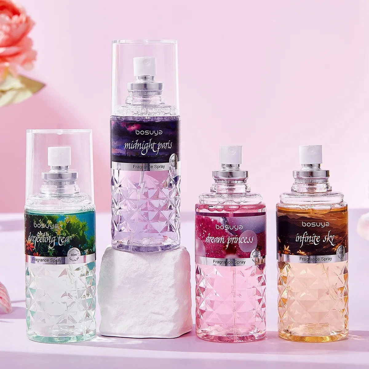 

BOSUYA fragrance spray perfume natural fresh lasting eau de toilette neutral general perfume Vanilla Perfume floral notes scents