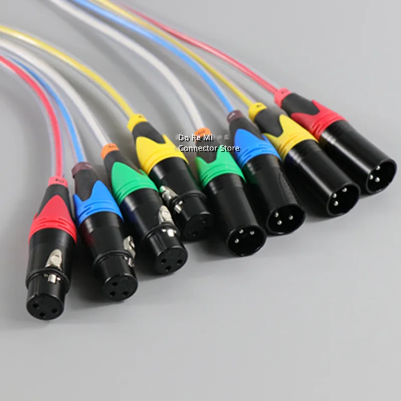 4 Channel Snake Cable cable/mixer cable/light signal multi-core audio signal cable Multi-Track 3 pin XLR Male to XLR Female