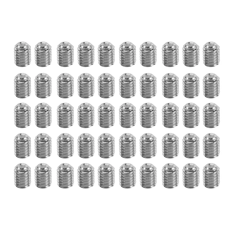 Hot M3x4mm Stainless Steel Hex Socket Set Cap Point Grub Screws 50Pcs