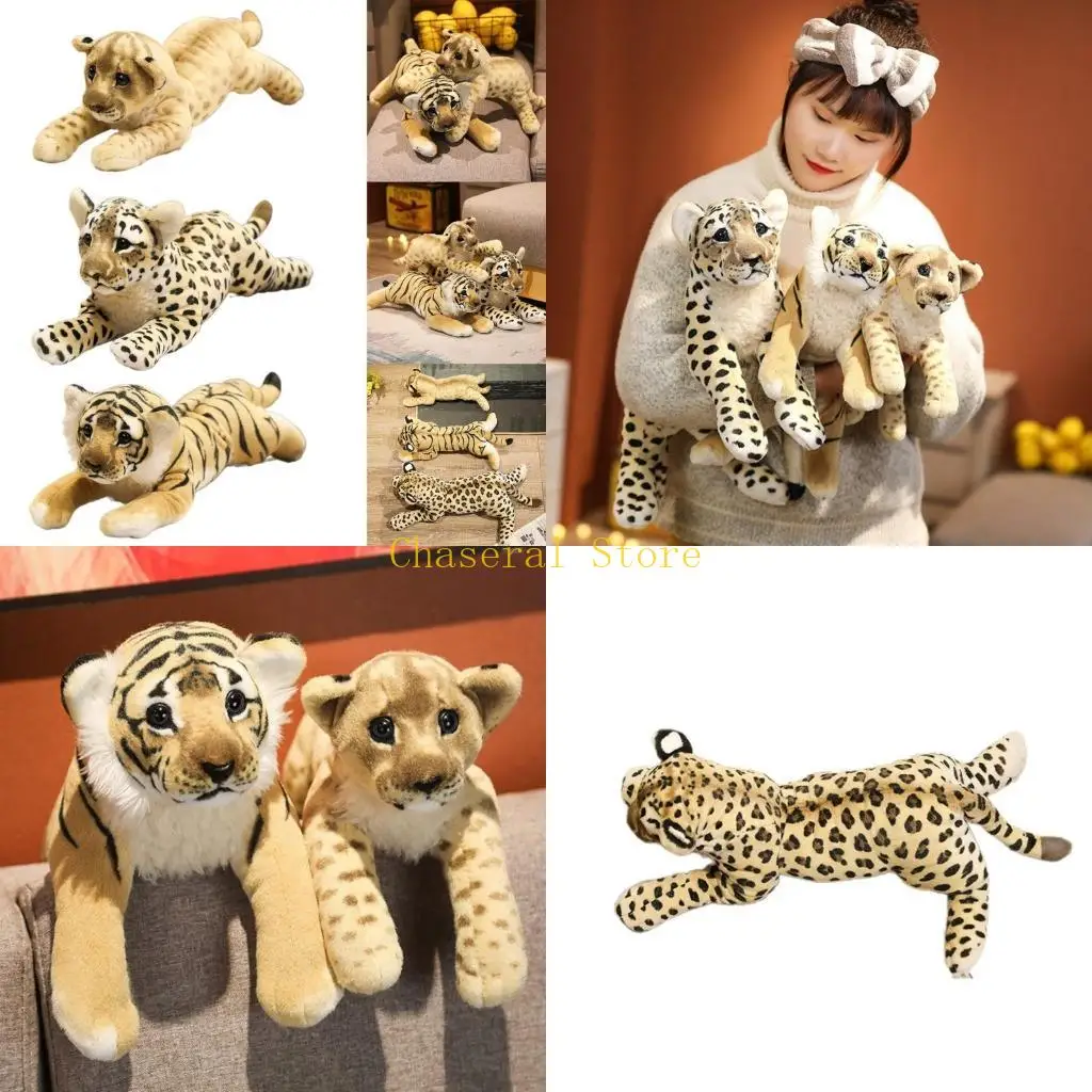 

E7CE Cartoon Animal Plush Doll for Children Appease Cuddling Stuffed Toy